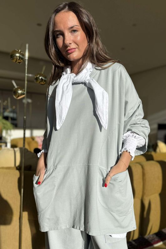 Lagen Nola Oversized Sweat Dove